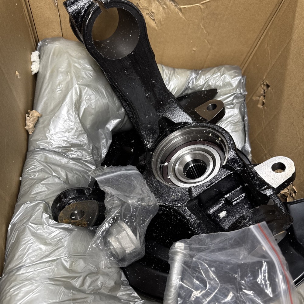 686-372 Front Right Steering Knuckle Assembly Compatible with Honda Pilot