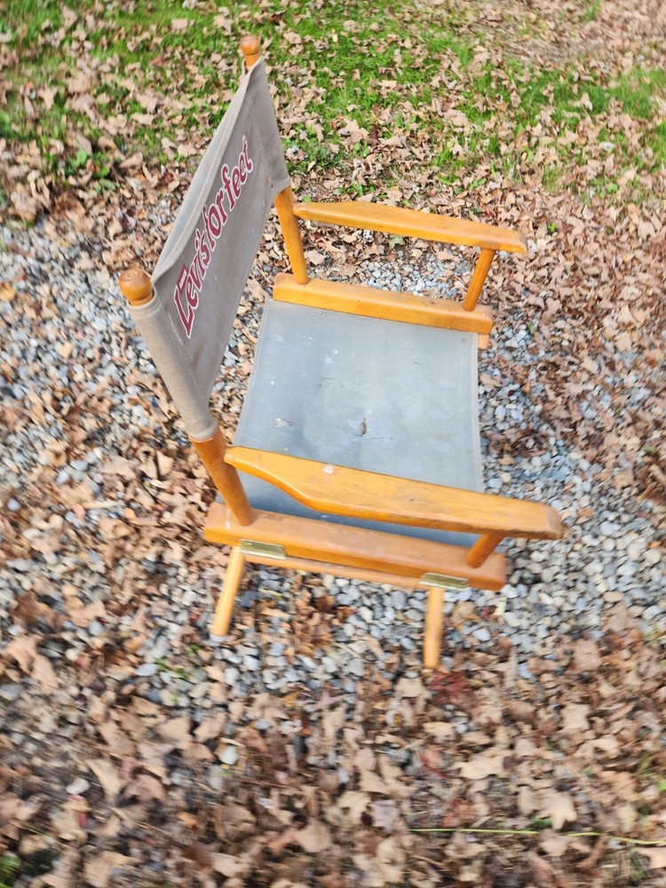 Vintage Levi's Logo Directors Chair