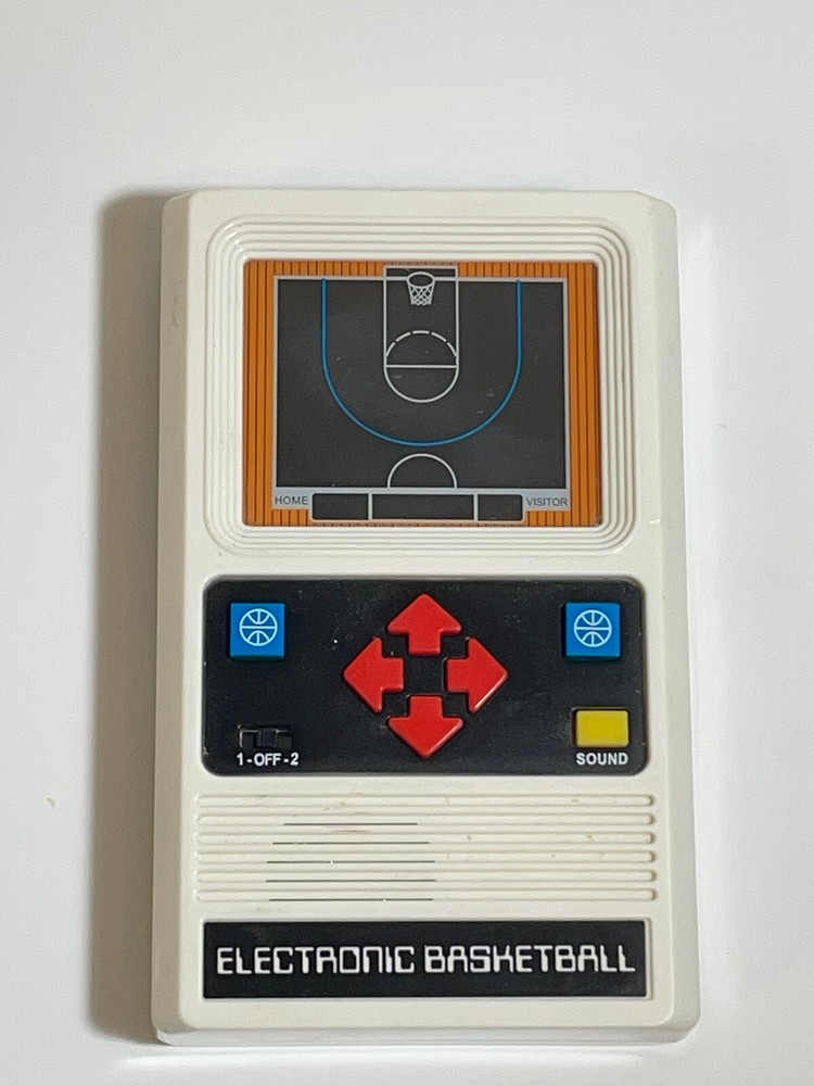 Mattel Electronic Basketball Handheld Video Game Working