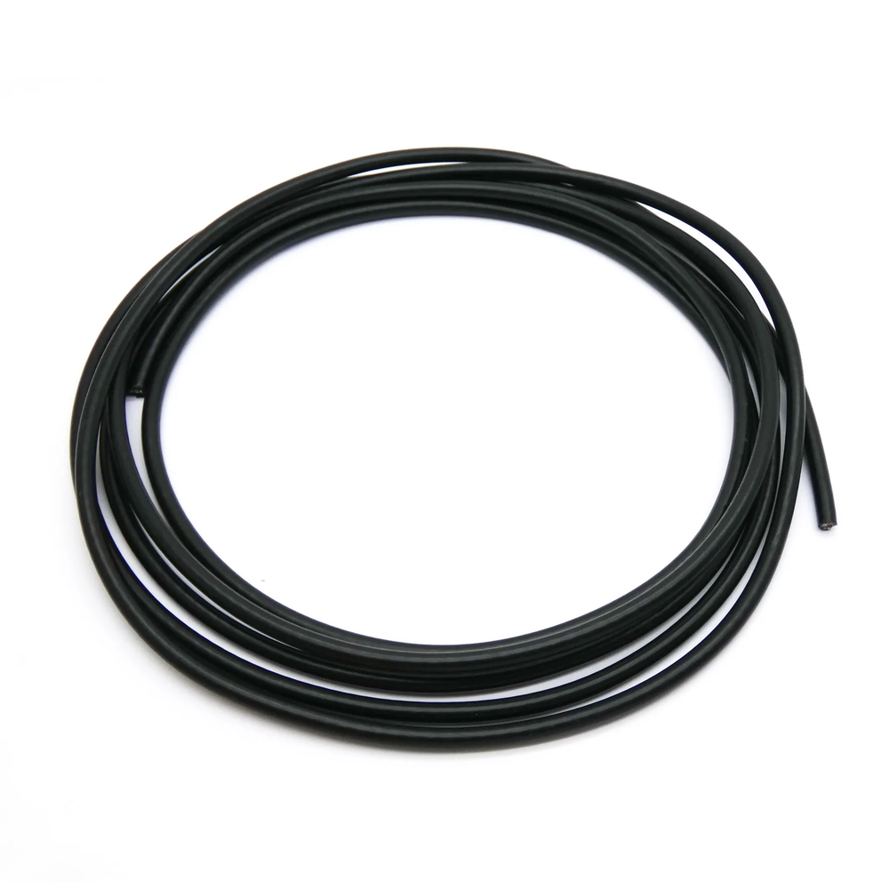 1FT RG58 Coaxial Cable Shielded with Black PVC Jacket Solid Copper Core