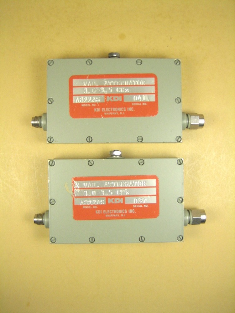 KDI Electronics  Variable Attenuator  A822AS