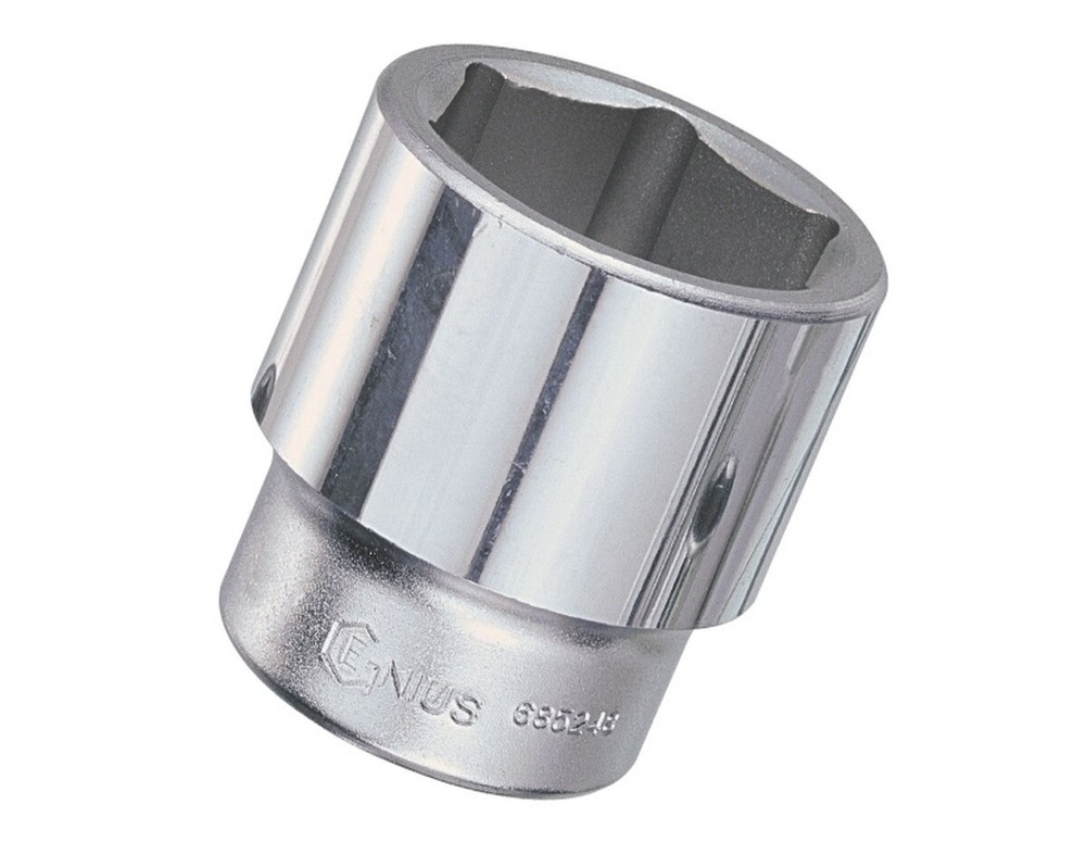 Genius Tools 3/4" Dr. 22mm Hand Socket (CR-Mo) - 625222
