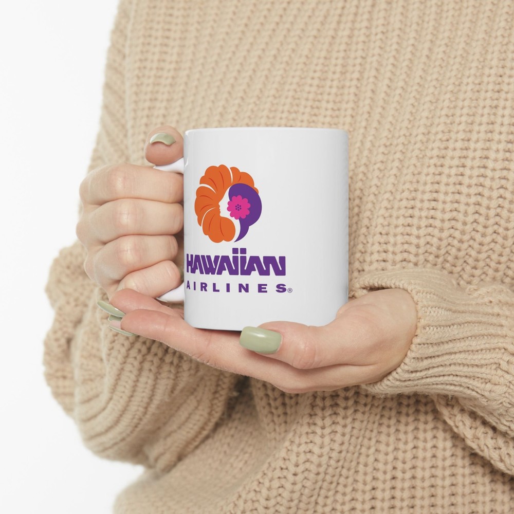 Hawaiian Airlines Ceramic Coffee Tea Cup