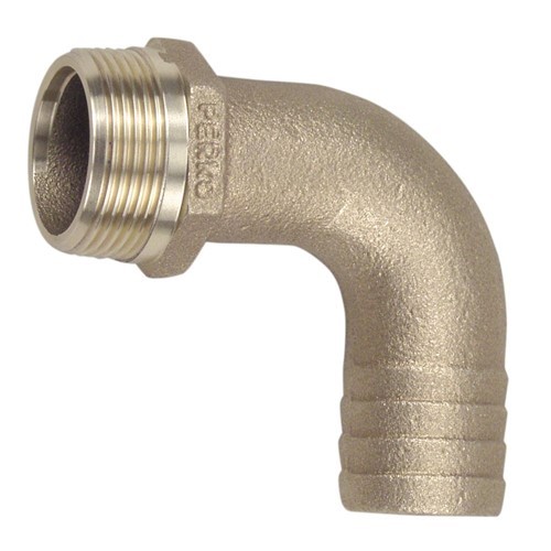 Perko 3/4" Pipe To Hose Adapter 90 Degree Bronze (0063DP5PLB)