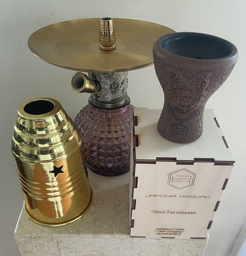 Custom Mini Mya Hookah With Japona Clay Bowl And Tip