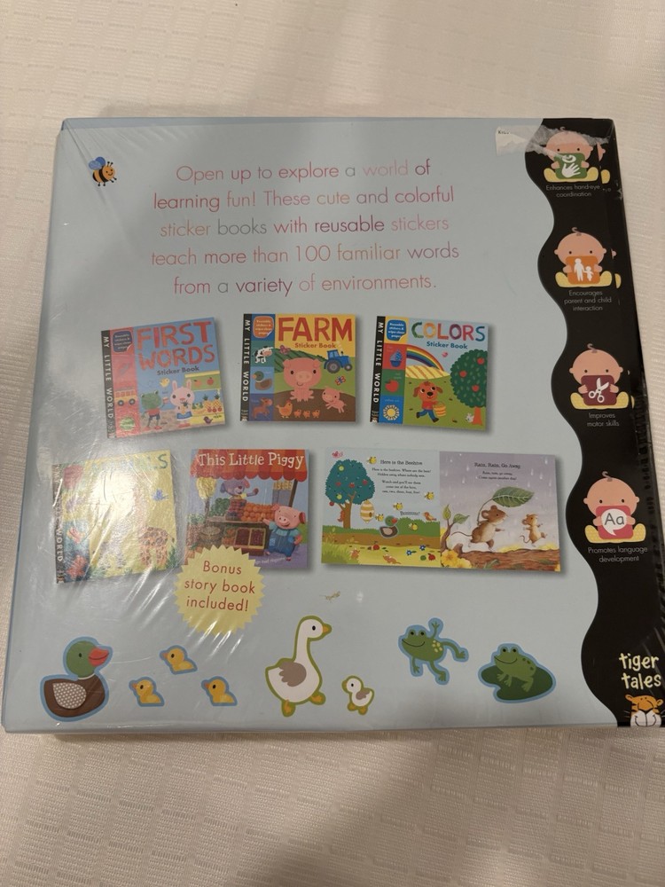 My first early learning sticker book