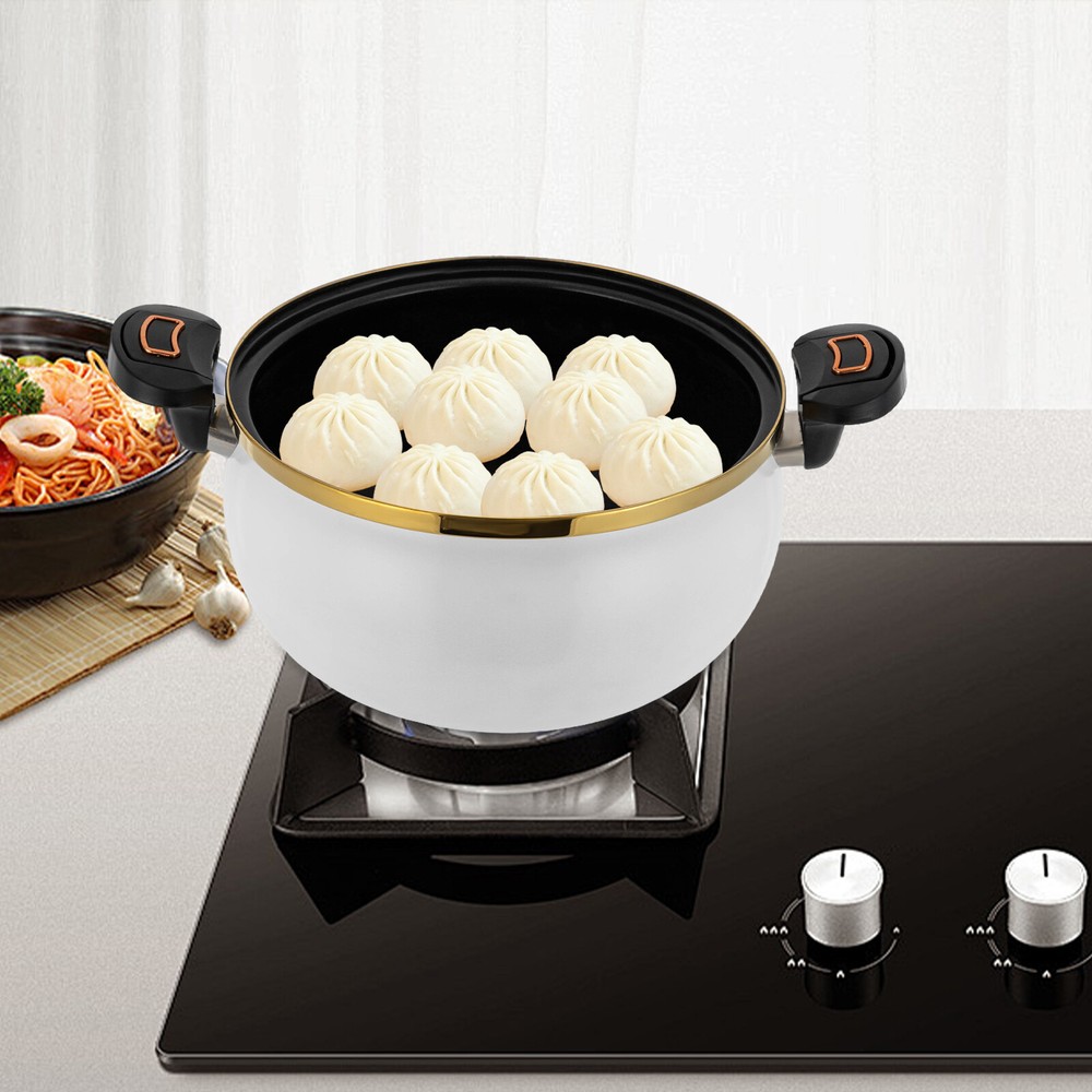 8.45Qt Multi-function Pressure Cooking Pot Micro Pressure Cooker W/ Visual Lid