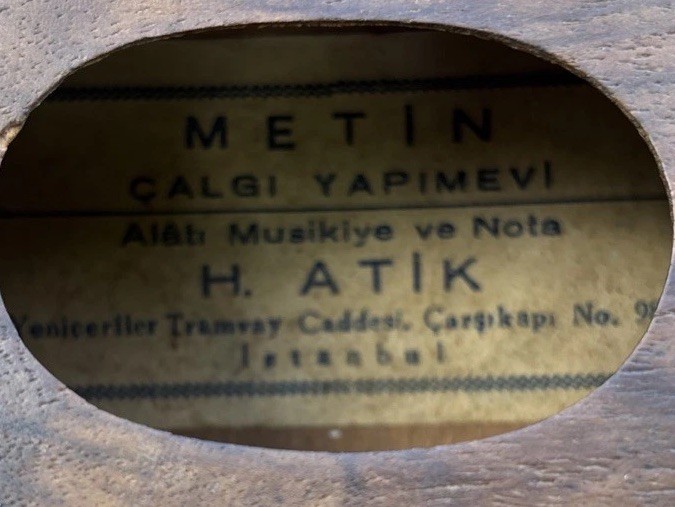 Antique Turkish Mandolin