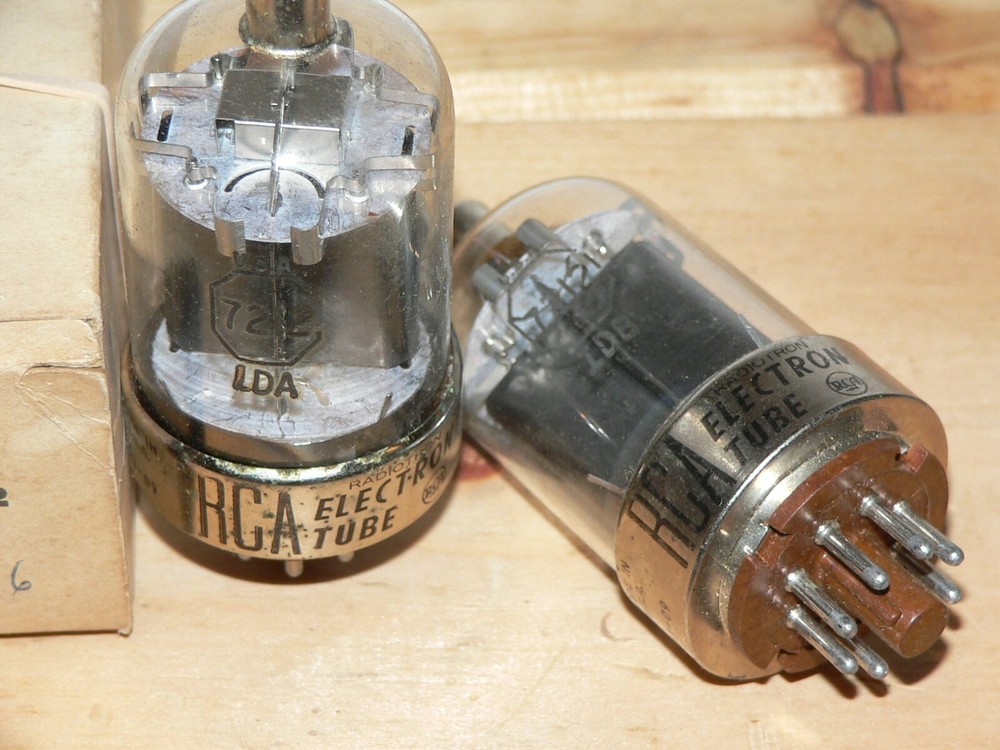 2 RCA 7212 Tubes (USA)