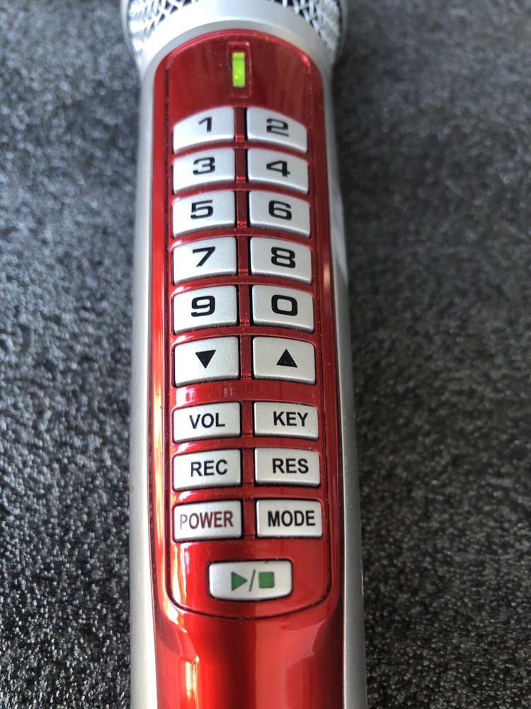 Magic Sing Microphone And Magic Sing Ex180 Red