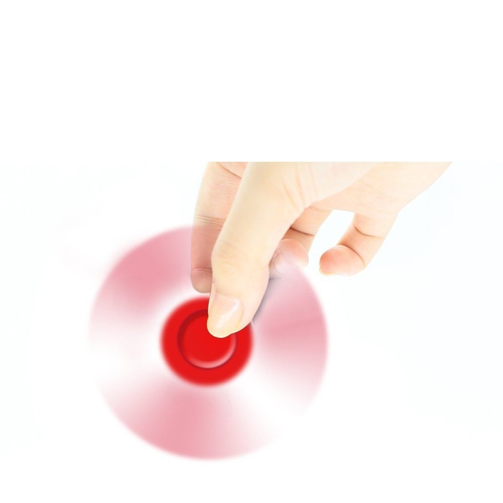 Fidget Spinner Blue Triangular Spinner Handspinner Fingerspinner