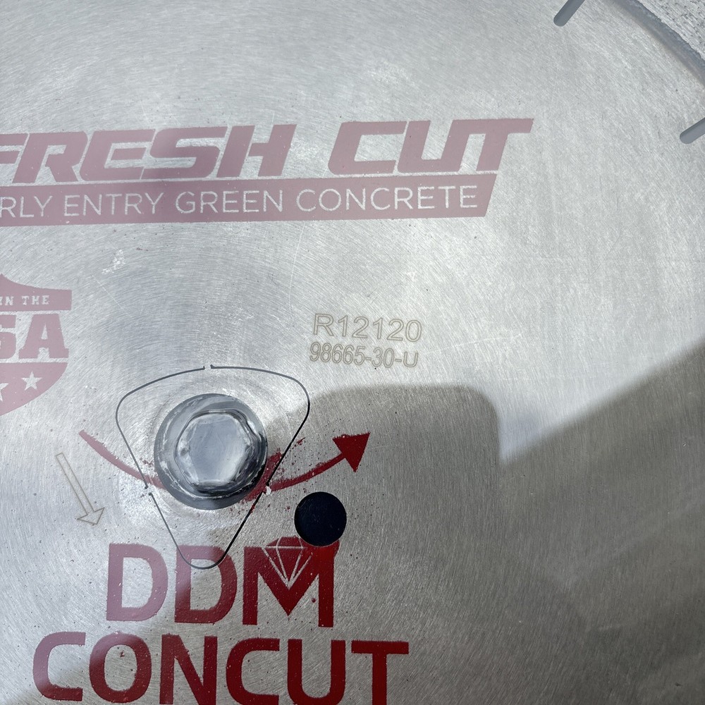 FRESH CUT R12120 12" X .120 RED FRESH CUT