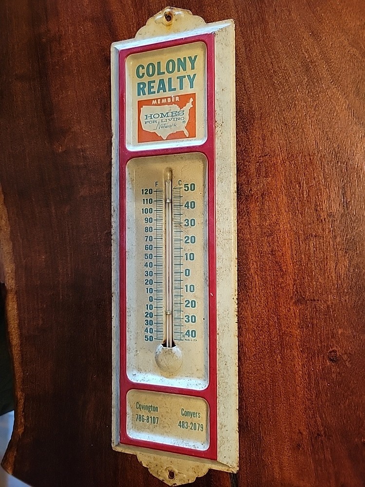 Colony Realty Advertising Thermometer