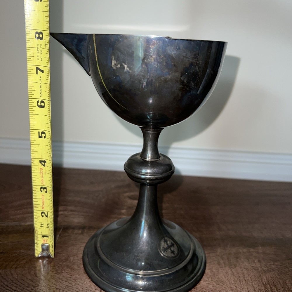 Vintage Gorham Silver-Soldered Chalice w/Hallmark