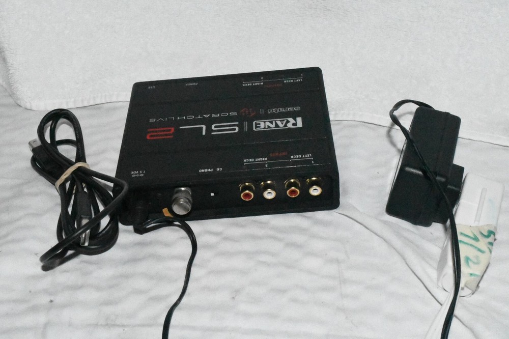 Rane Serato SL2 Scratch Live DJ audio interface Rare 1E