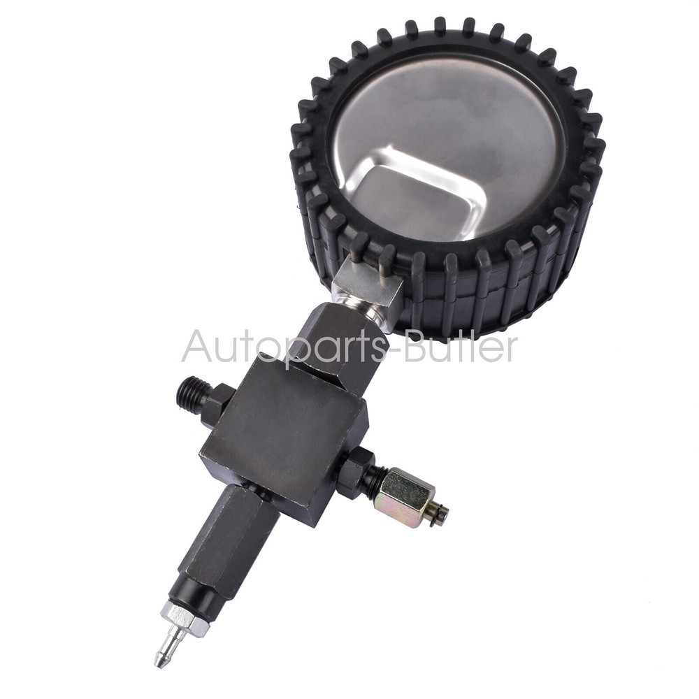 Common Rail System Tester Kit Includes Fuel Pressure Gauge& Injection Pipe Blank