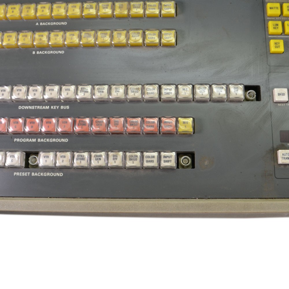 Grass Valley Group GVG 200 Video Production Switching Console 20 Inputs AS/IS