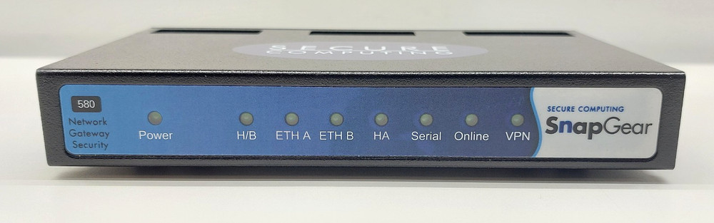 Secure Computing SnapGear SG580 Network Gateway Security