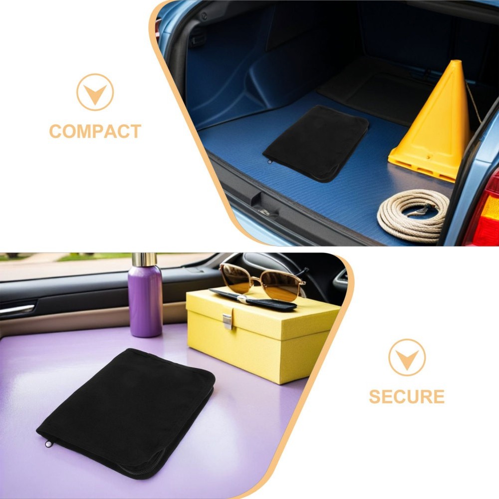 3 Pcs Car Document Organizer Bag Glove Box Paperwork for Important Documents