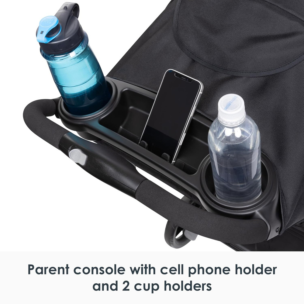 Sit N' Stand® Double 2.0 Stroller, Dash Black