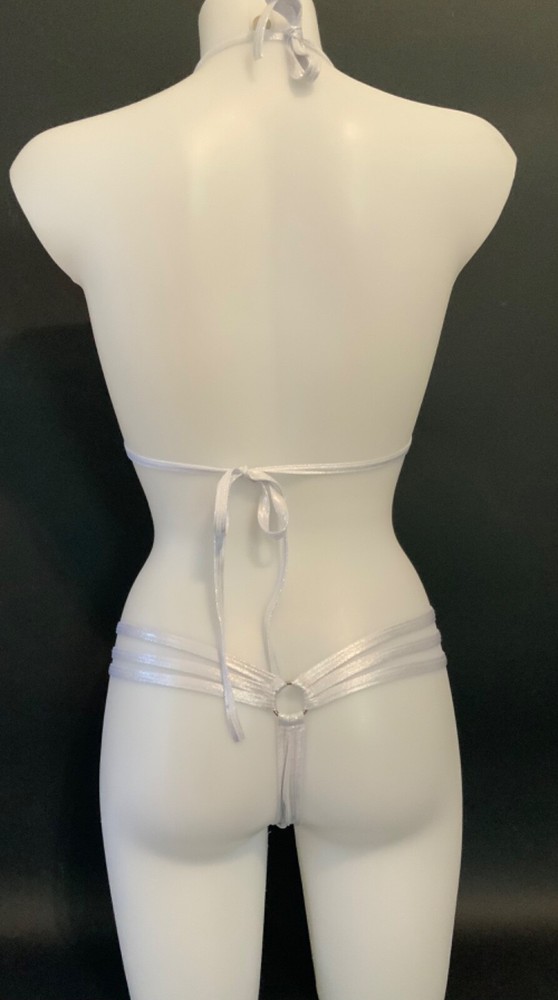 Exotic Dancer Tri Top And Thong Set