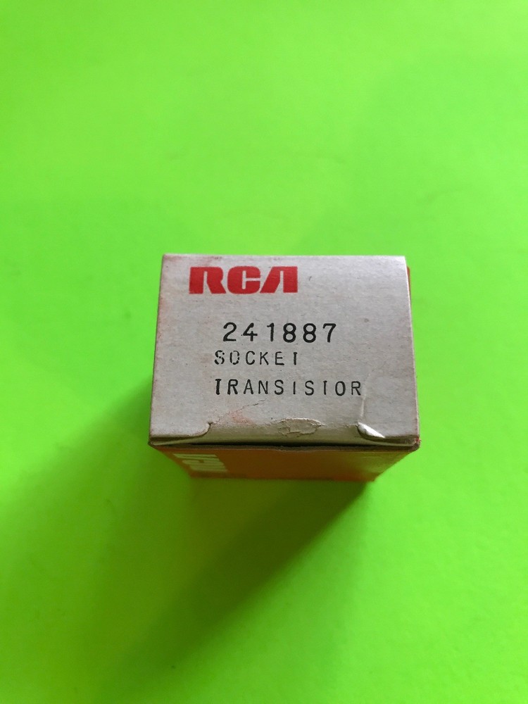 RCA 241887 Socket Transistor (NOS) -FREE SHIPPING-