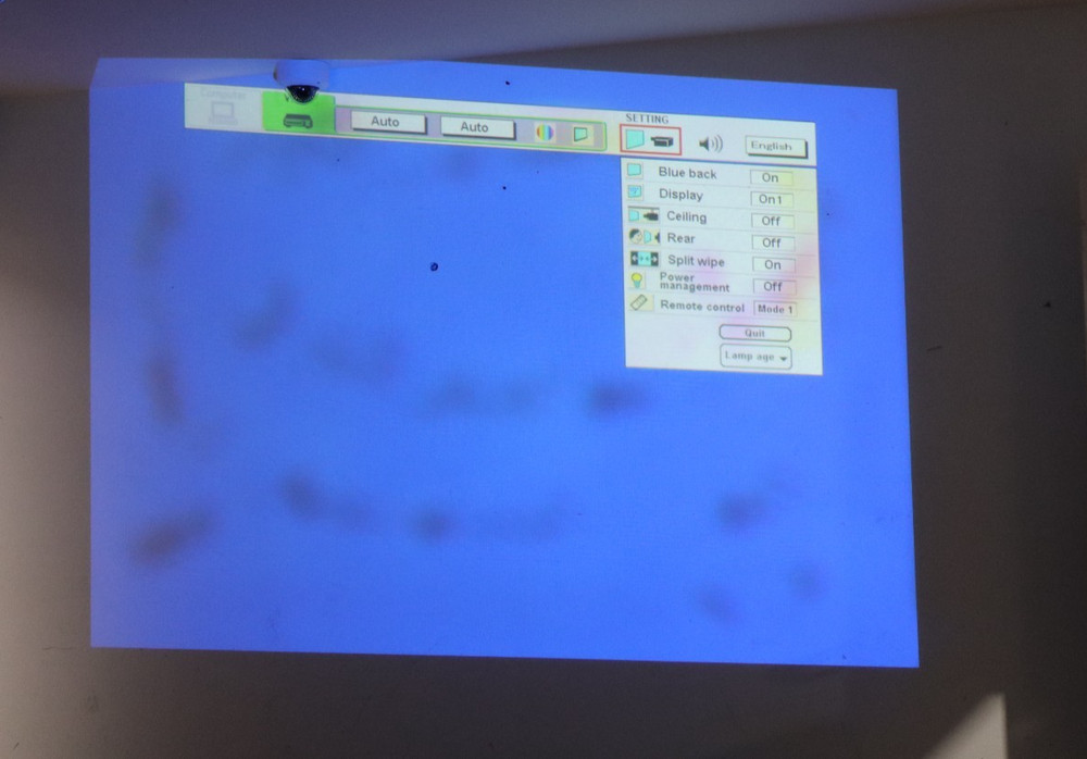 Vintage Eiki LC-X999 AV Projector WORKING TESTED