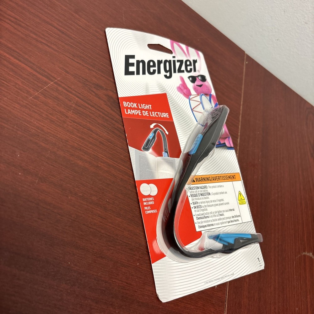 Energizer Flexible LED Clip Book Light