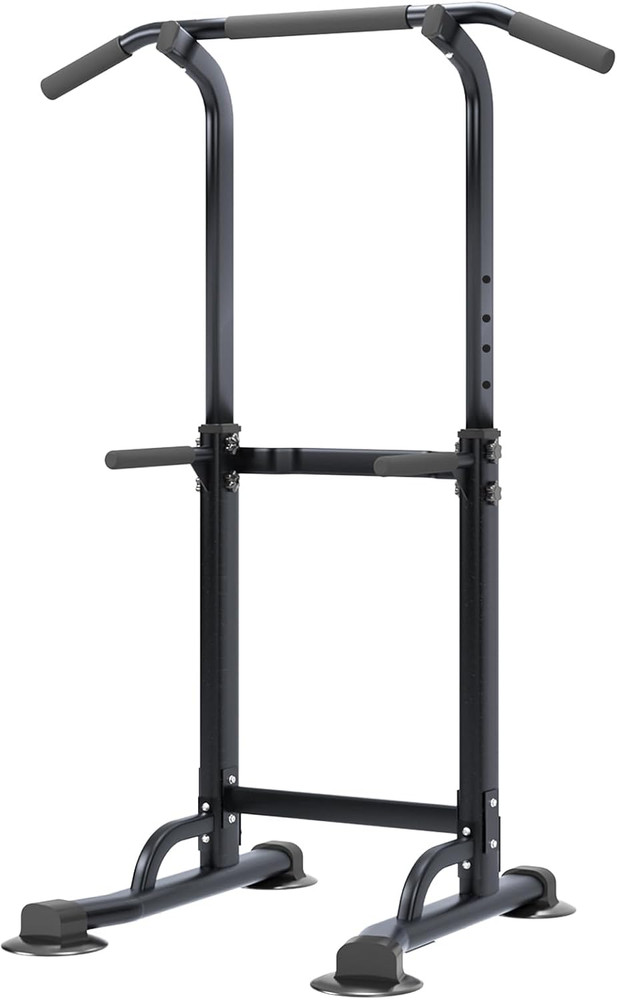 Multi-Function Power Tower - Pull Up & Dip Station for Home Fitness
