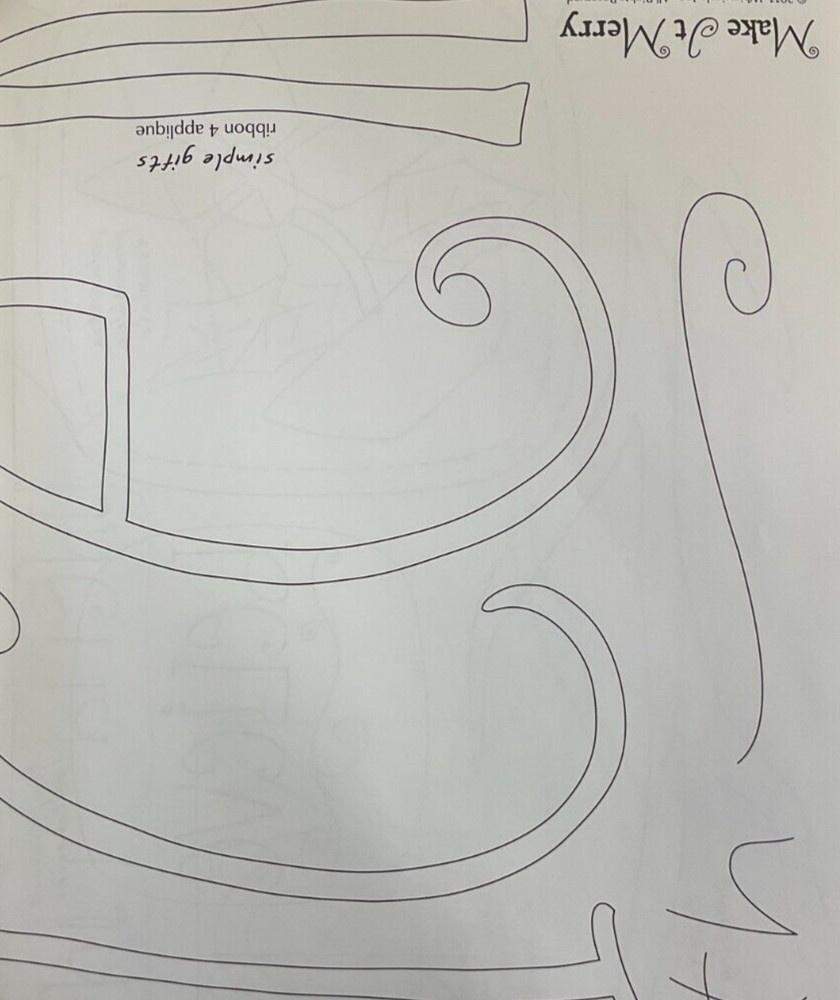 MAKE IT MERRY BY WHIMSICALS QUILTS