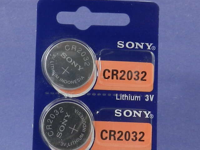 SONY CR2032 LITHIUM 3V BATTERY 2Pcs Exp. date 2030