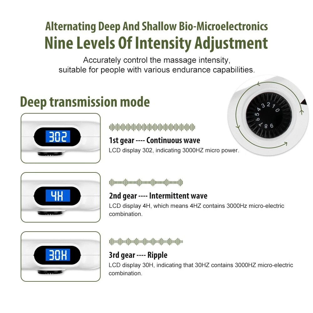 Acupuncture Pen With Digital Display Electro Acupuncture Point Device Massage*