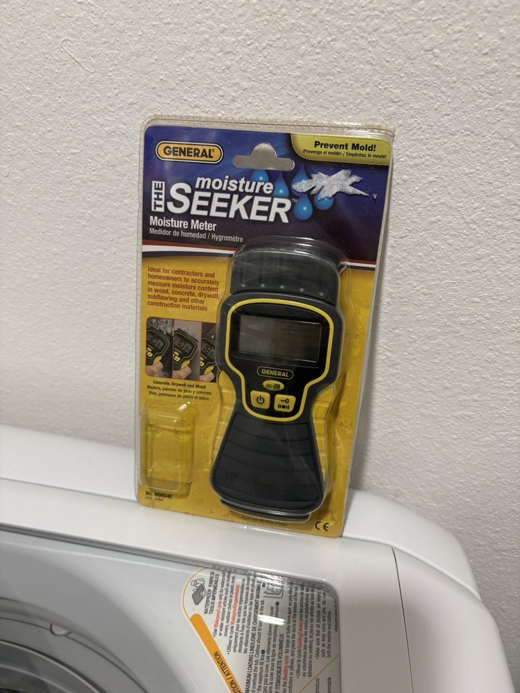 GENERAL Brand Pin-Type LED Moisture Meter MMD4E