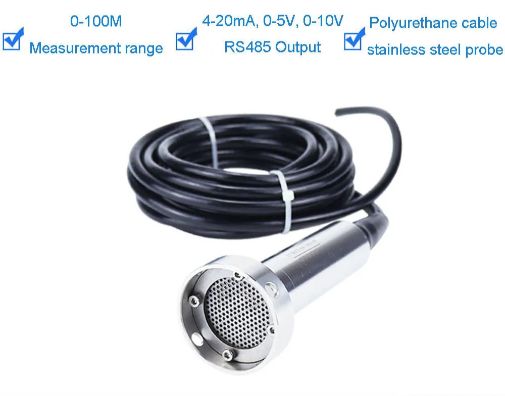 Liquid Level Transmitter Anti-Blocking Sewage Static Pressure Pool Sensor Type