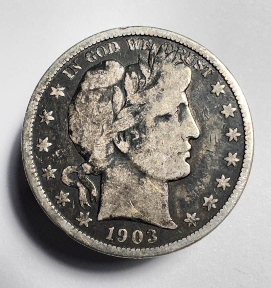 1903 O Barber Half Dollar 90% Silver  -0334
