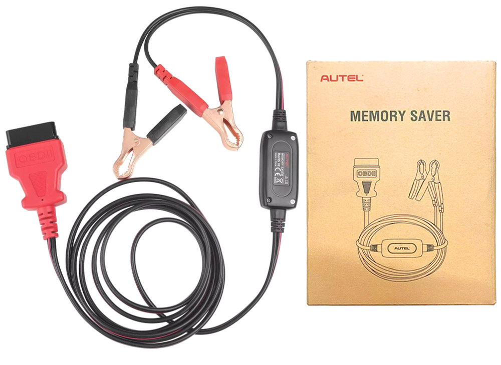 AUTEL MaxiBAS BTMS OBDII Memory Saver Polarity-Protect cable Preserves Auto code