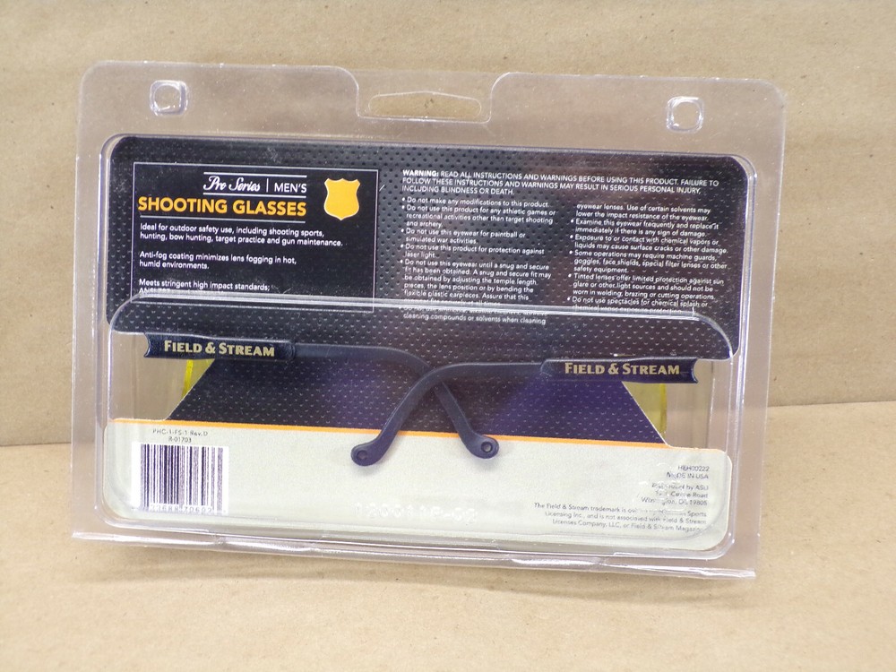 Field & Stream Pro Shooting Glasses