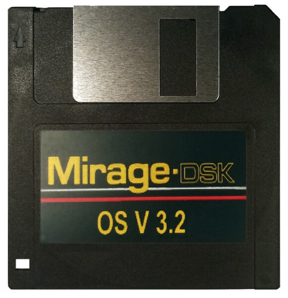 Ensoniq Mirage OS Version 3.2 Boot Disk - Highest Quality - Over 60 sold