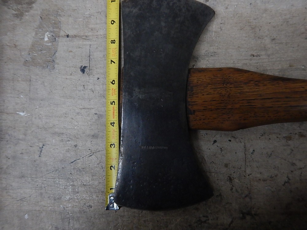 Vintage Vaughan Sub-Zero Double bit axe - straight nice handle