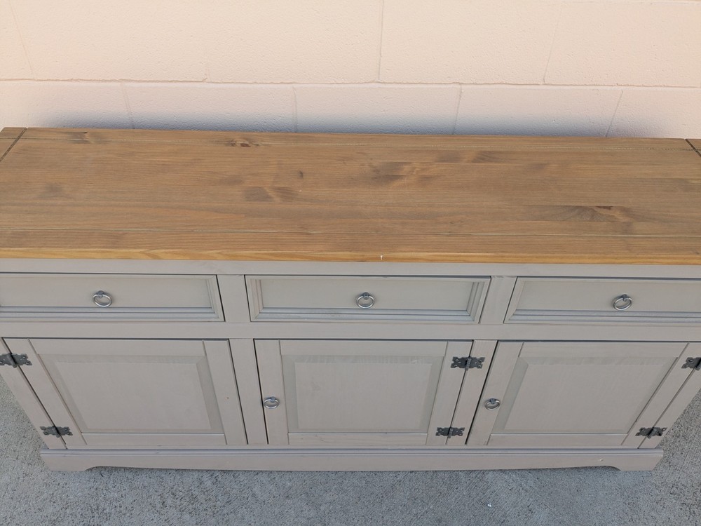 Modern Regency Wood Console Media Entryway Sofa Sideboard Table