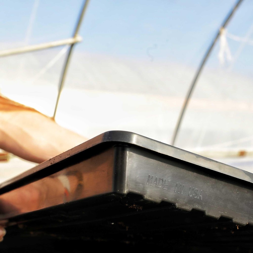 Bootstrap Farmer Microgreen 1020 Trays, Shallow Extra Strength 5 Pack Seed Tray