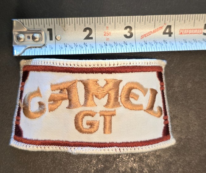 Vintage Camel GT SCCA Racing Patch