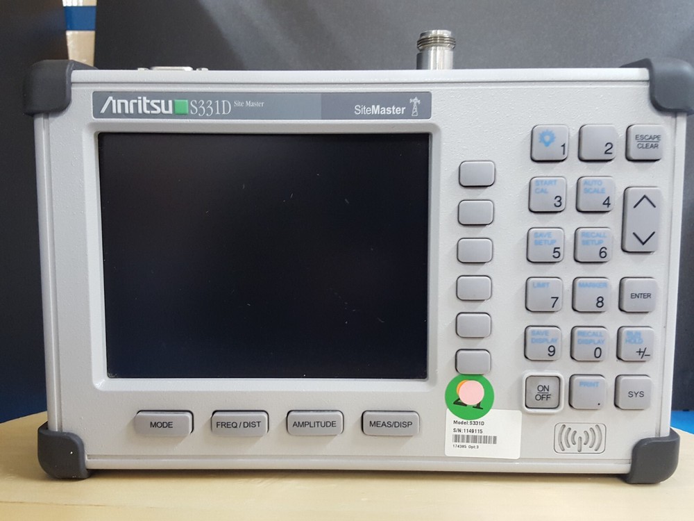 Anritsu S331D: Site Master, Version 5.34, Opt. 03 (NO Battery) (9115)