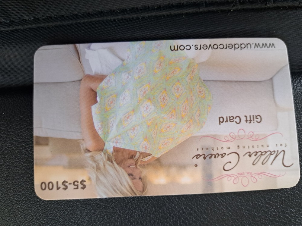 $35 Udder Covers Gift Card (Physical Card)