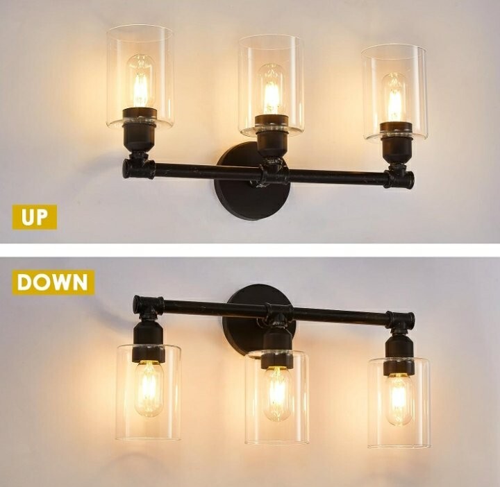 Buevea 3 Light Bathroom Fixture