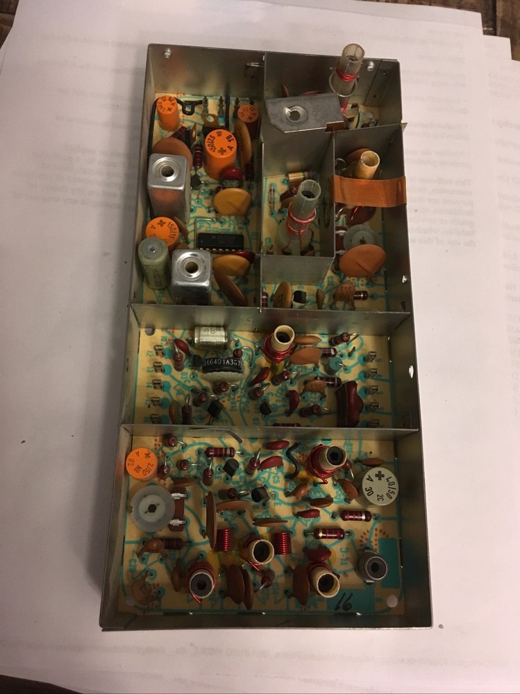 PTS Corp Rebuilt Module Type Quasar No. BA Electronics Collectible