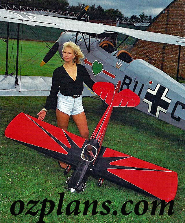 Giant Scale Spacewalker 91" WS PRINTED RC MODEL AIRPLANE PLANS TEMPLATES