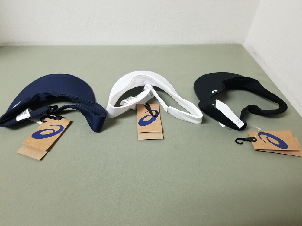 New Asics Adjustable PF Visor. 3 Colors To Choose.
