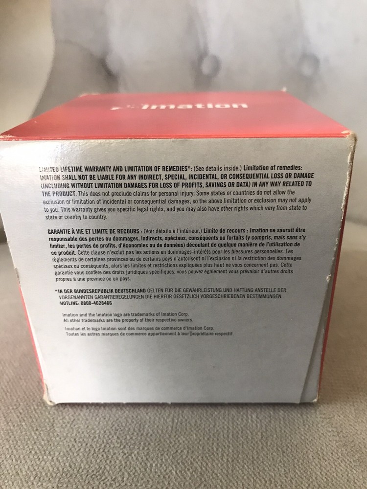 IBM imation 2 HD Diskettes New in Unopened Box Black