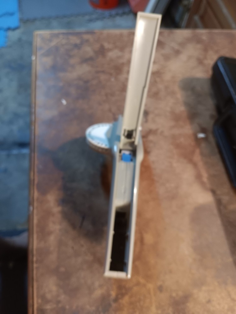 Vintage Dymo Organizer Label Maker with Case, Multiple Wheels